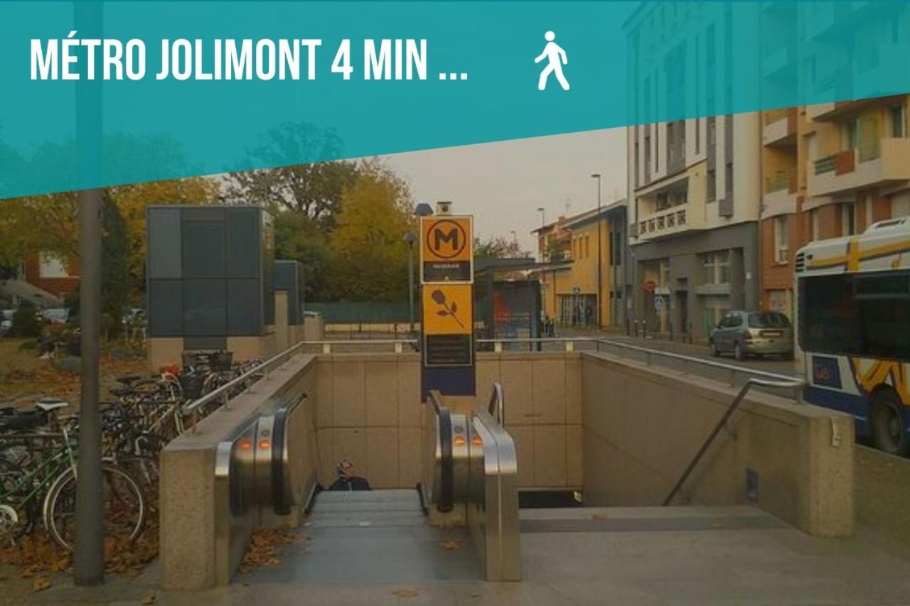 Apartmán Le Jolimont - Toulousecozyflat Centre - Terrasse - Parking - Metro Exteriér fotografie